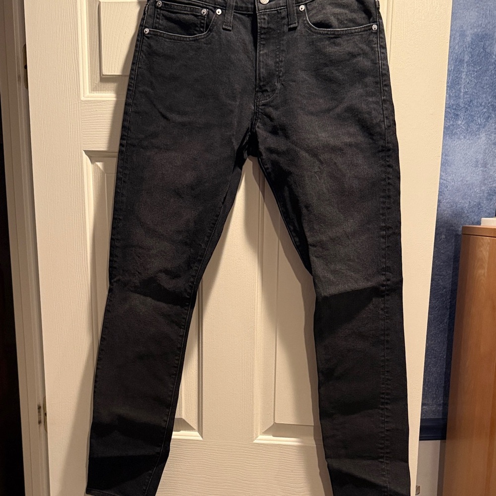 Madewell Men's Dark Gray Slim Jeans